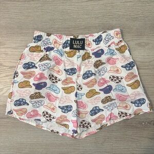 Lulu Mac boxer cowboy hat size small